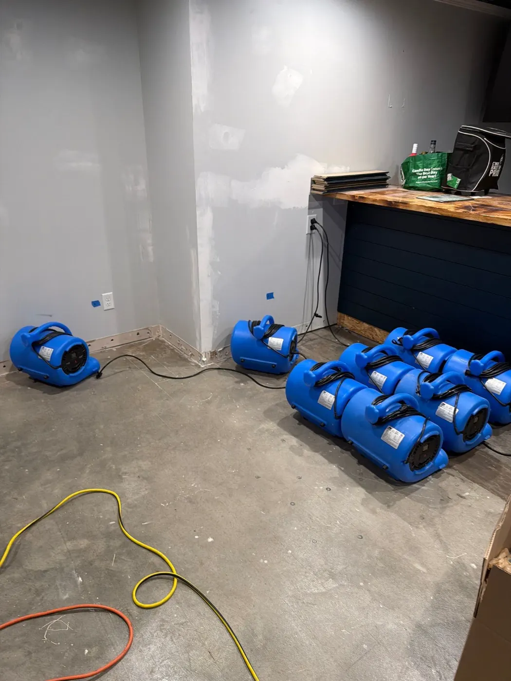 Water damage restoration by Flora Water Restoration near Lafayette, IN